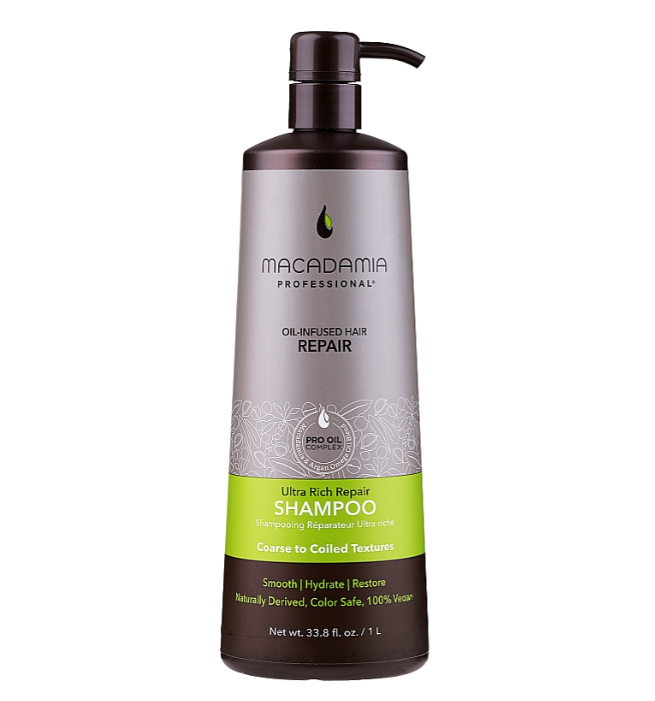 Макадамия Шампунь ультра- увлажнение для жестких и сухих волос (Macadamia Ultra Rich Repair Shampoo)