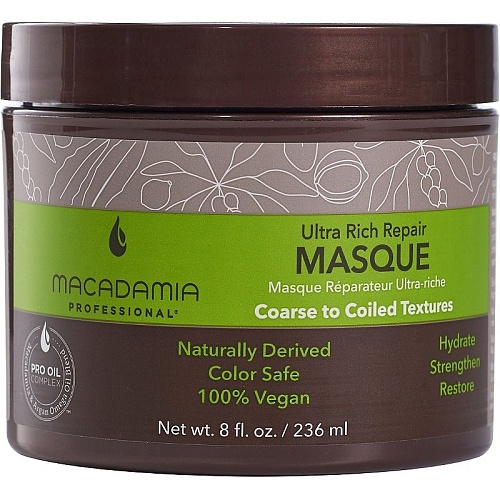 Макадамия Маска ультра - увлажнение для сухих и жестких волос (Macadamia Ultra Rich Repair Masque)
